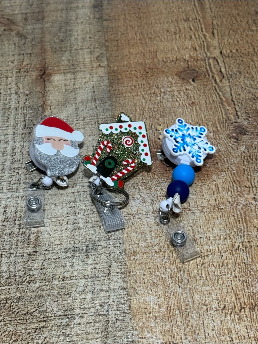 3 Christmas Retractable Badge Reel Badge Reel
3 Christmas Retractable Badge Ree